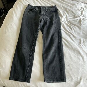 Vintage black Lee jeans size 30X30